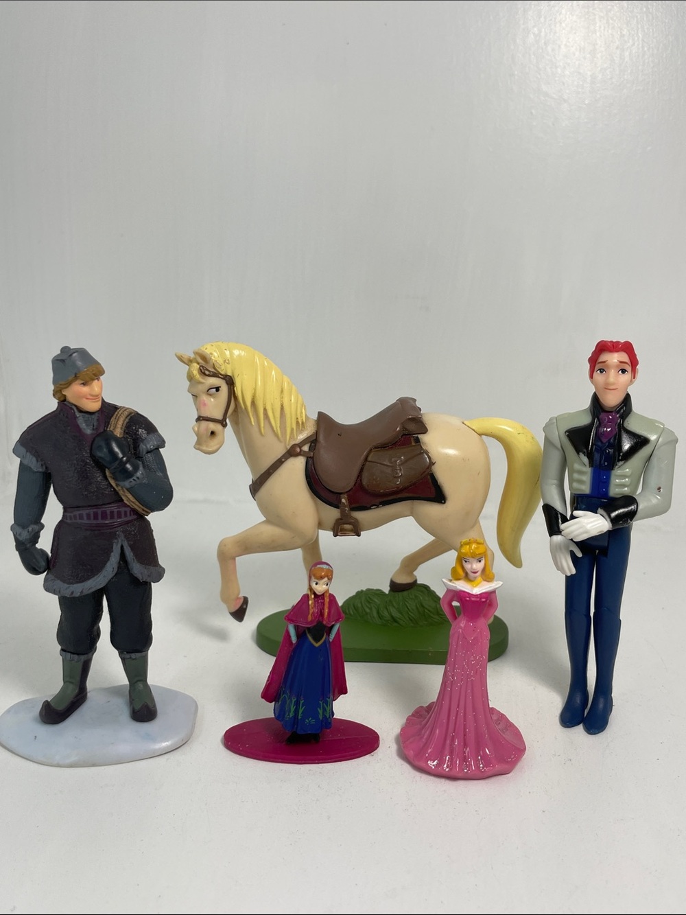 Disney Princess Figure Set Frozen Sleeping Beauty Tangled